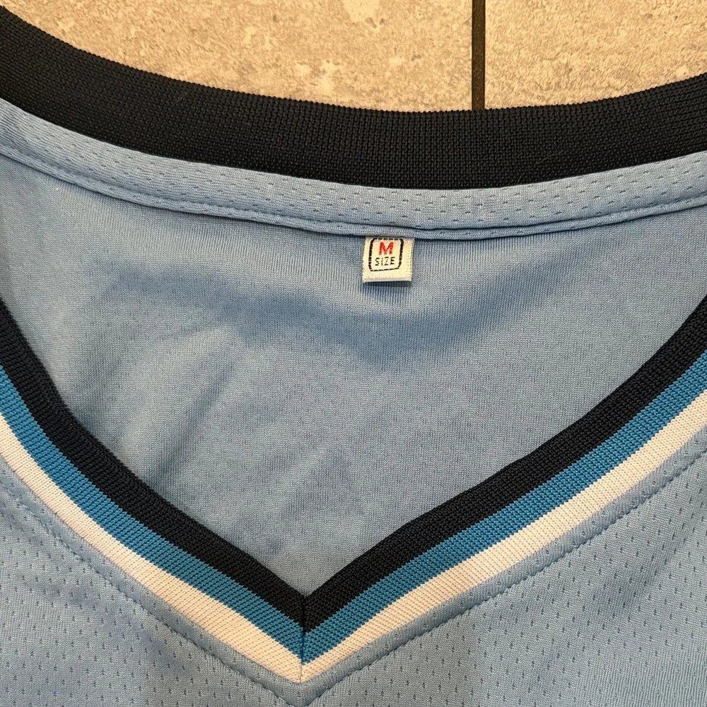 North Carolina Blue Basketball Jersey - Picture 4 of 5